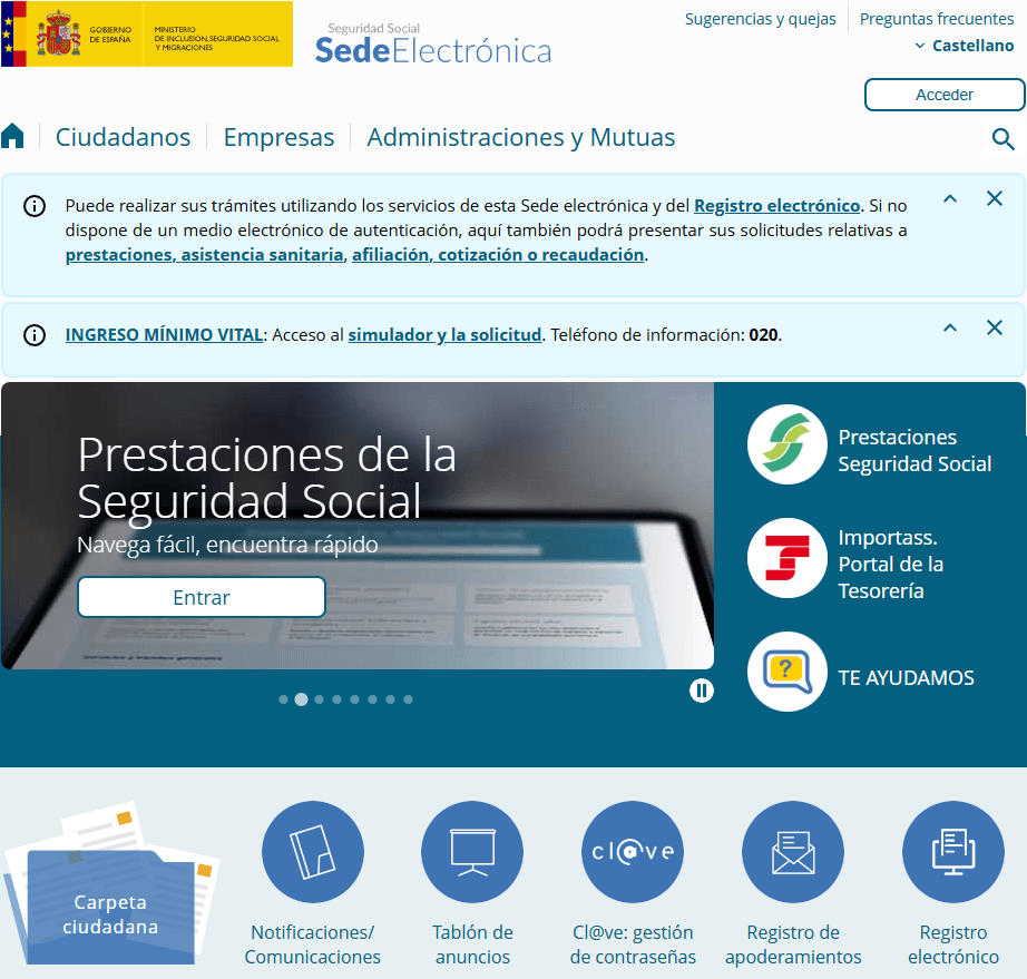 Cómo pedir cita previa en la Seguridad Social en 2026 sin certificado digital ni Cl@ve