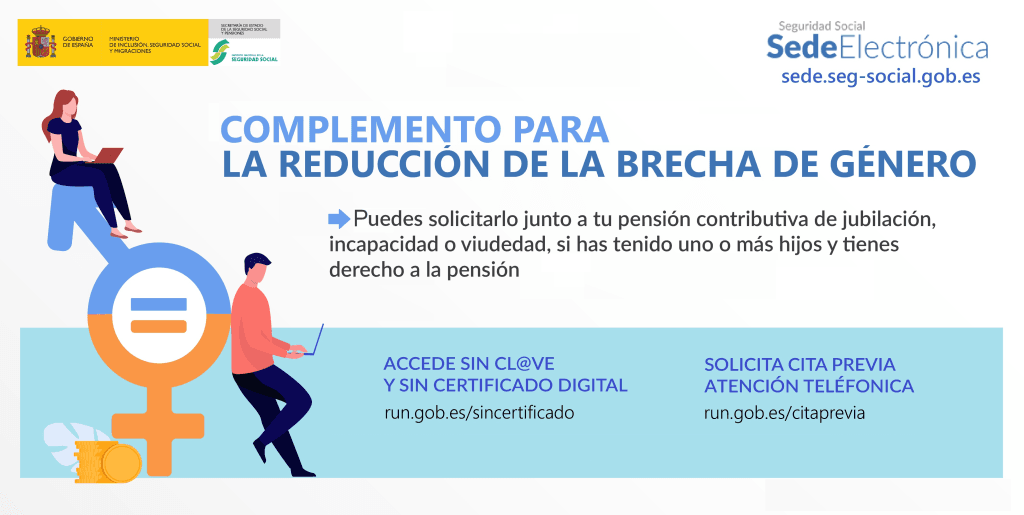 Complemento por brecha de género en la pensión: requisitos, cuantías y cómo solicitarlo en 2026